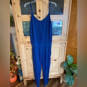 Monrow Cobalt Jumpsuit